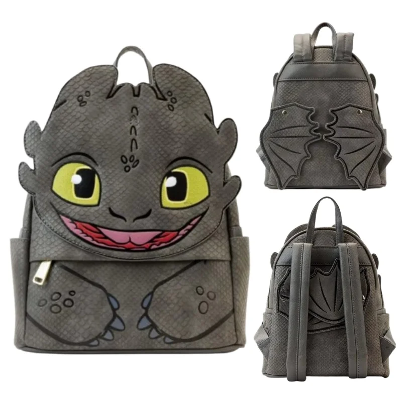 

How to Train Your Dragon Toothless Series Schoolbag - Fashion Personality Backpack for Students Ideal Holiday Gift