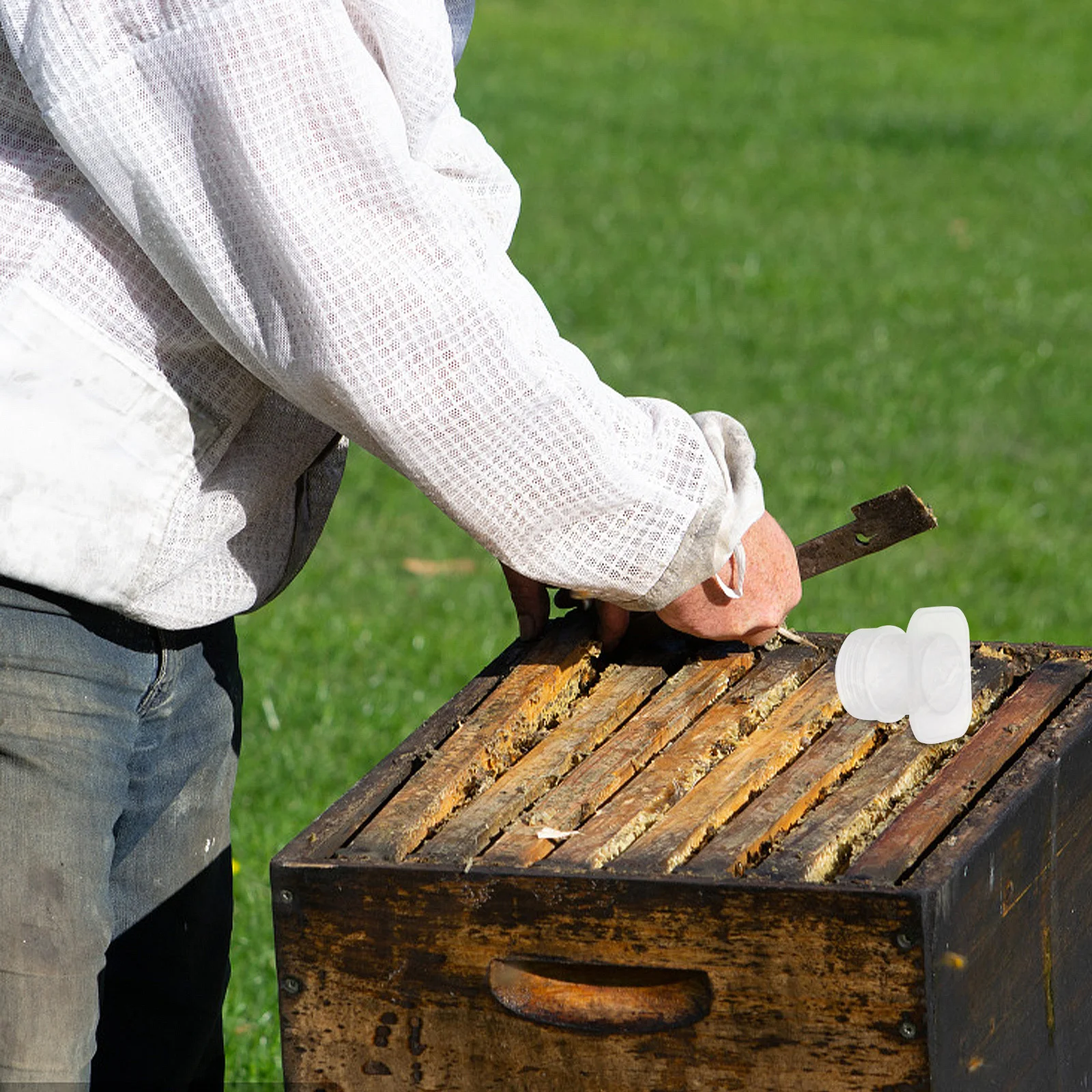 

20pcs Beehive Water Feeder Precision Portable Bee Water Dispenser For Hive Beekeeping Tools Garden Feeding Station