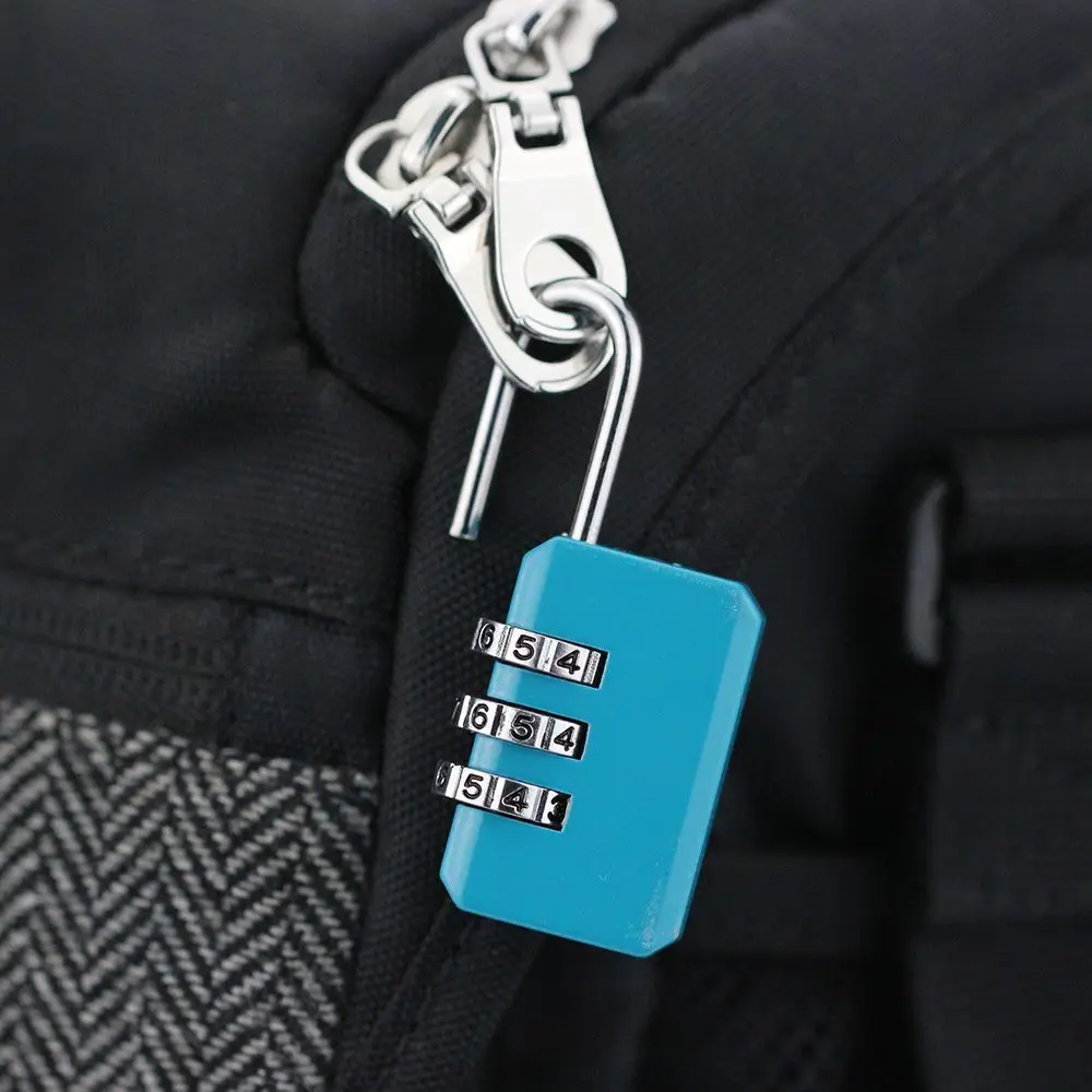 Locker Portable Code Number Digit Dial 4 Bit Code Lock Padlock Password Lock Lock