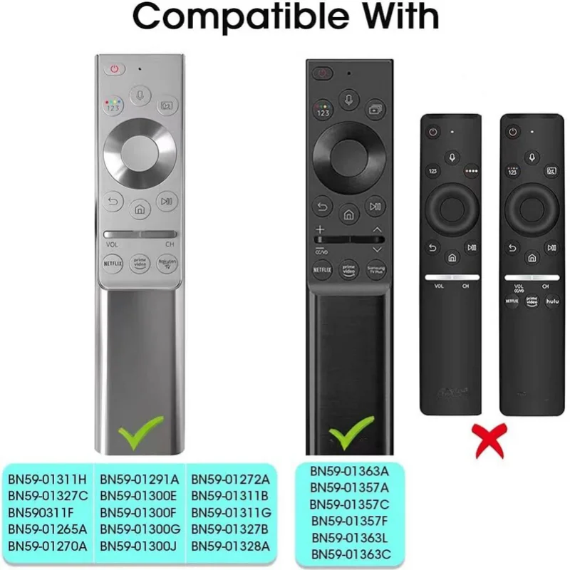 Pilotem silikonowe etui do samsung QLED TV Smart BN59-01311 BN59-01327 BN59-01357 BN59-01363 kontroler odporny na wstrząsy TM1990C