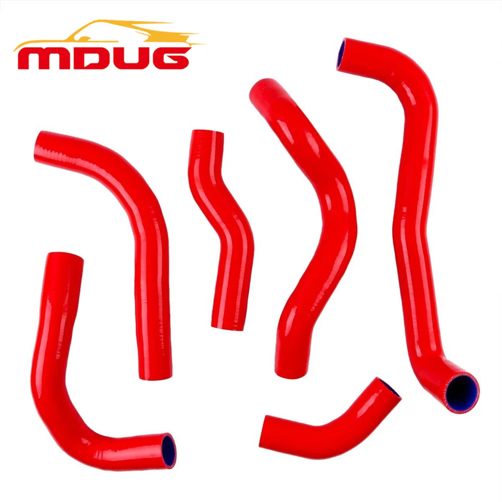 

Silicone Intercooler Turbo Hose Fit Mitsubishi GTO 3000GT Dodge Stealth 6G72 3.0L V6 1990-1999 6PCS 4-PLY PIPE