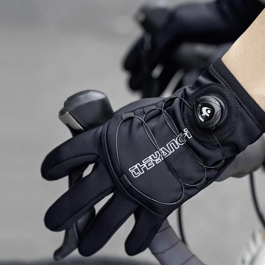 TRALOW 겨울 장갑 남녀 공용 추운 날씨 방한 미끄럼 방지 및 열 보온 러닝 사이클링 스키 스노보드 하이킹용