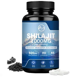 Tested 85+ Trace Minerals Pure Himalayan Shilajit Resin & Natural Shilajit Resin Lab Fulvic Acid Pill Supplement Boost Endurance