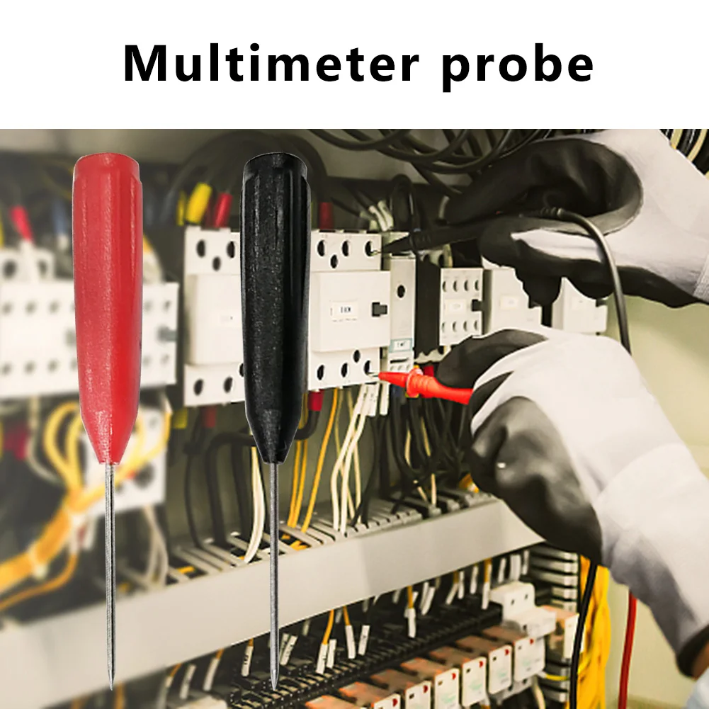 2 قطعة 90 درجة ثقب تمديد الإبر غير المدمرة المتعدد اختبار مجسات العالمي الرقمية متر التحقيق #4