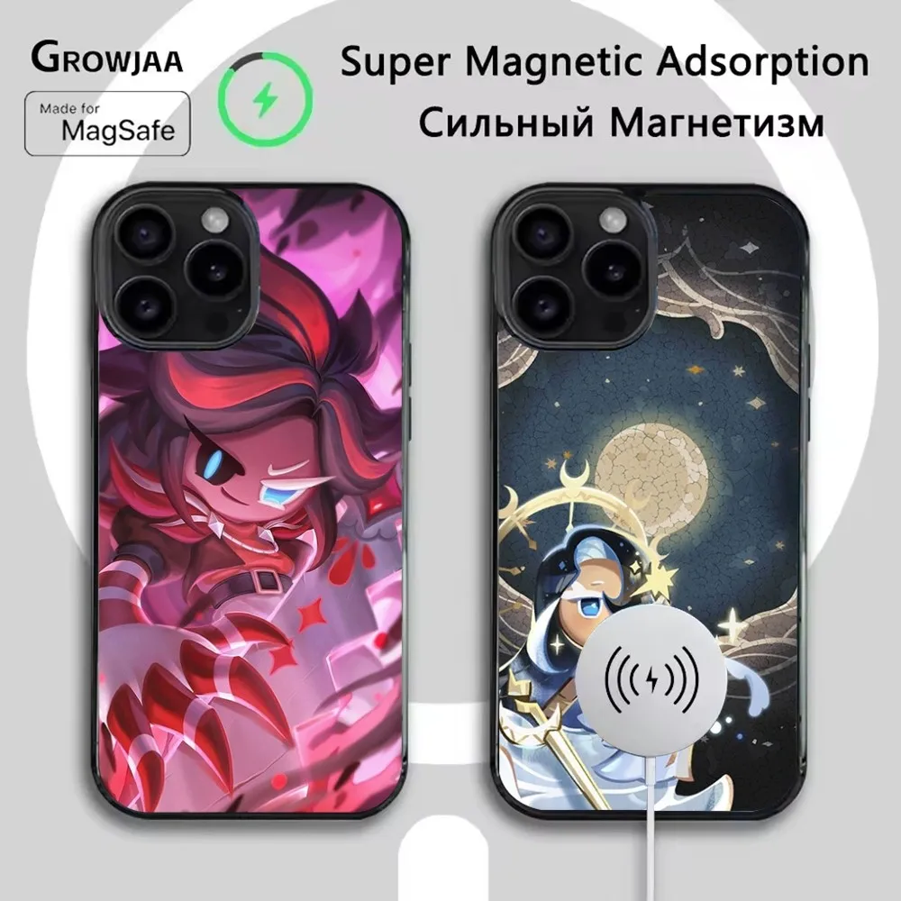 

Game C-Cookie Run K-Kingdom Phone Case For iPhone 16e,16,15,14,13,12,11,Plus,Pro,Max,Mini Magsafe Magnetic Wireless Charging