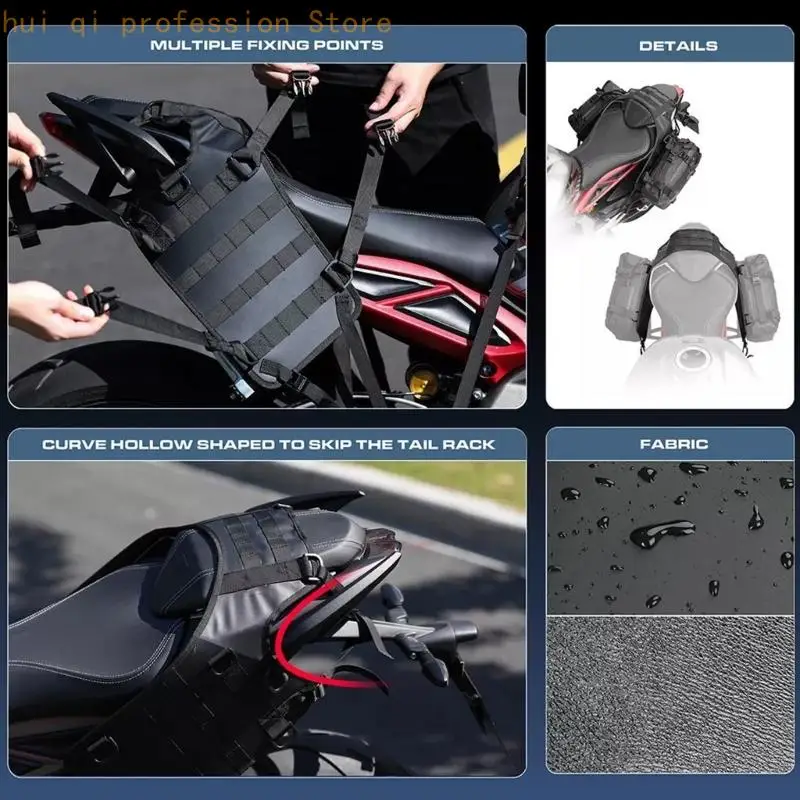 Motorrad-Oxford-Montagebasis für Sturzbügel oder Tankbereich-Aufbewahrung, Verwendung H8WE – Detail 9