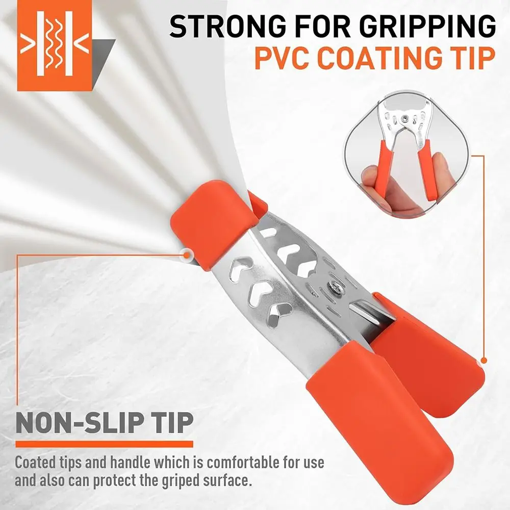 Accessories Heavy Duty Spring Clamps Durable Firm Grip Metal Clip Non Slip 6inch Spring Clip