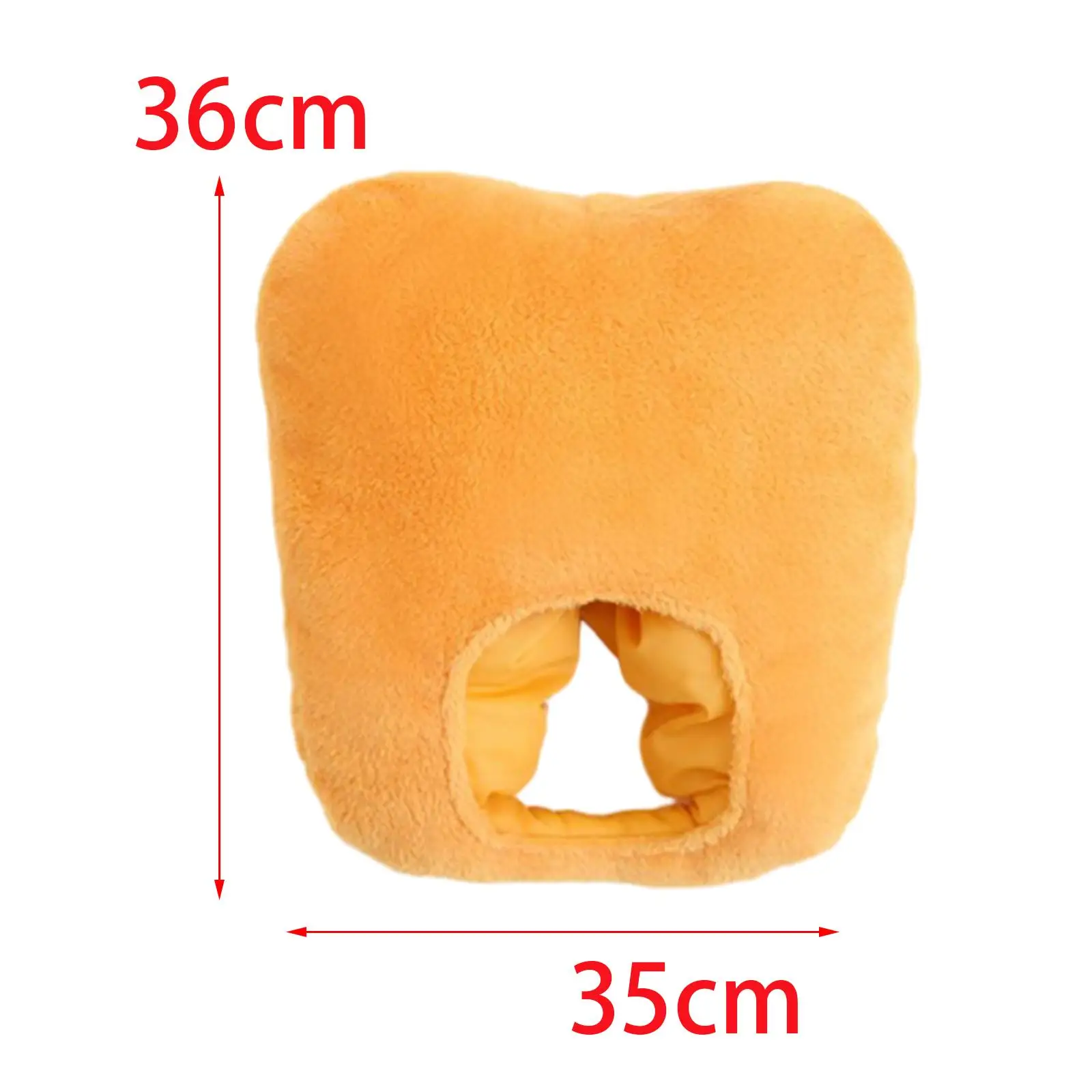 플러시 모자 소년 소녀 치킨 너겟 의상 만화 동물 모자 어린이를위한 카니발 가장 무도회 복장