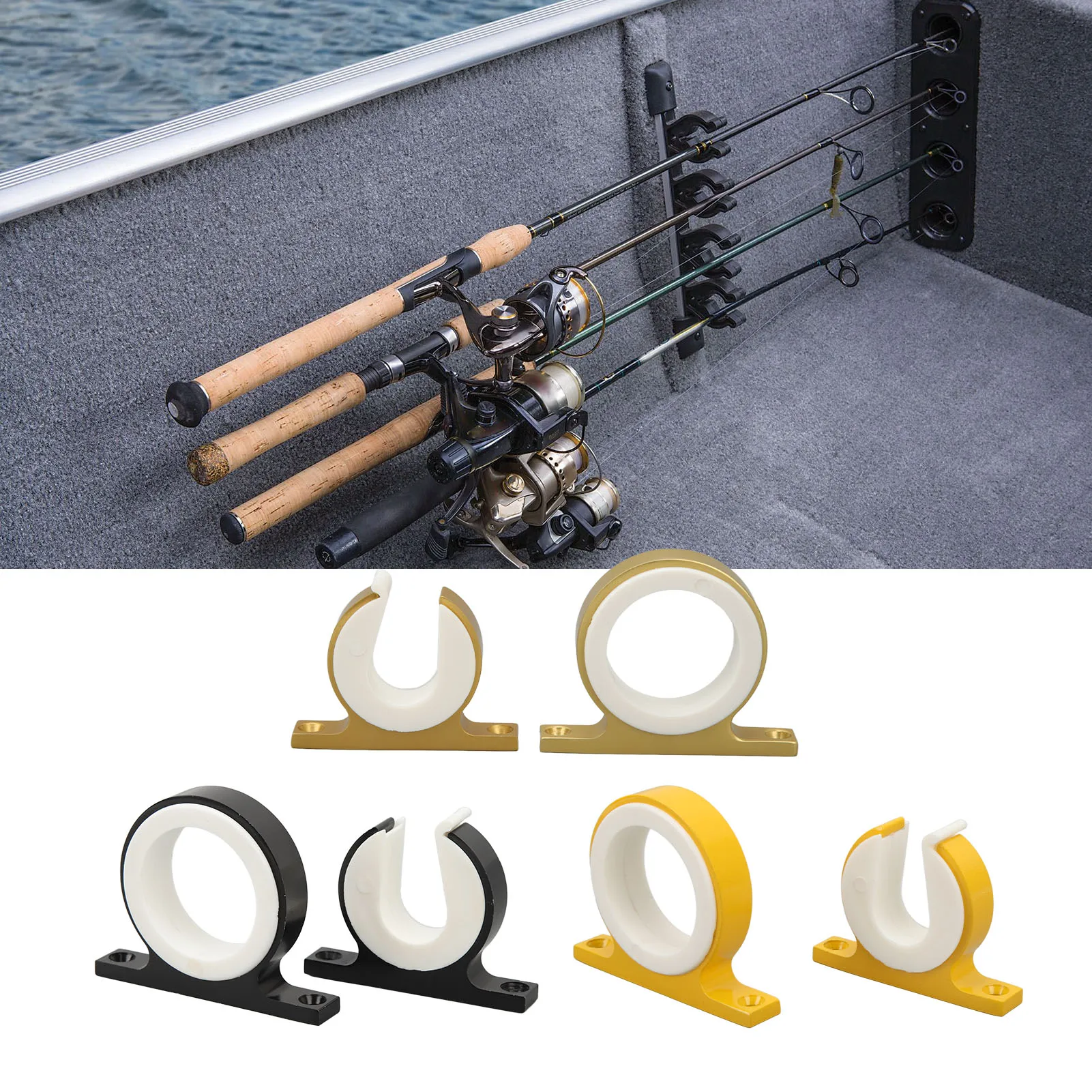 fishing rod holder for top of car Rack button side access makes for quick loading/unloading and the included SKS (Same Key System) locks keep your rods safe and secure Fishing Rod Car Roof Track