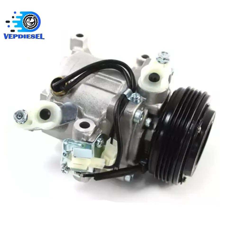 

1pc A/C Compressor 12V 4PK 95201-63JA0 95201-63JA1 95201-63JA1 V08A1AA4AG For Suzuki Swift III SX4 SV08A Car Accessories Parts