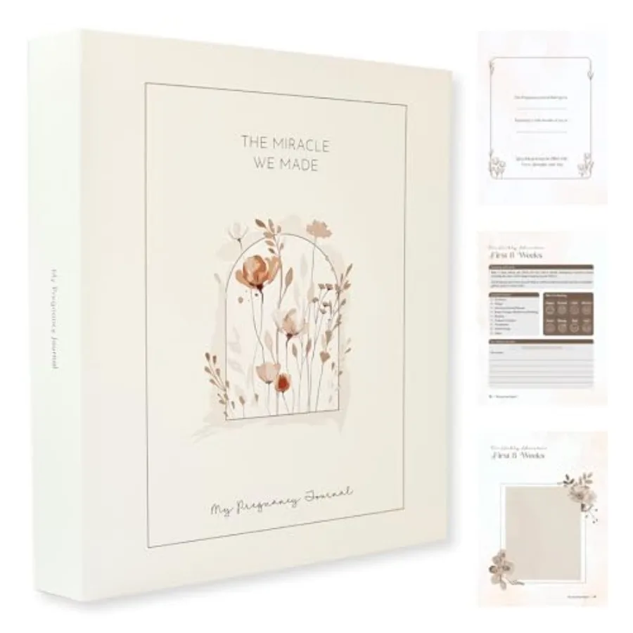 

Pregnancy Journal for Moms-to-be: A Keepsake Memory Book and Tracker for Expecting Women Organized Diary and Album to Record Ba