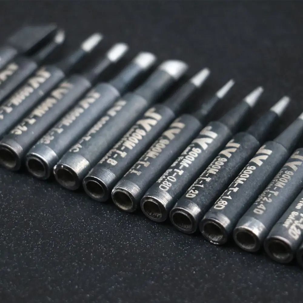 Black Color 936 900M Welding Tips Oxygen-free Copper Lead Free Solder Head Soldering Iron Head