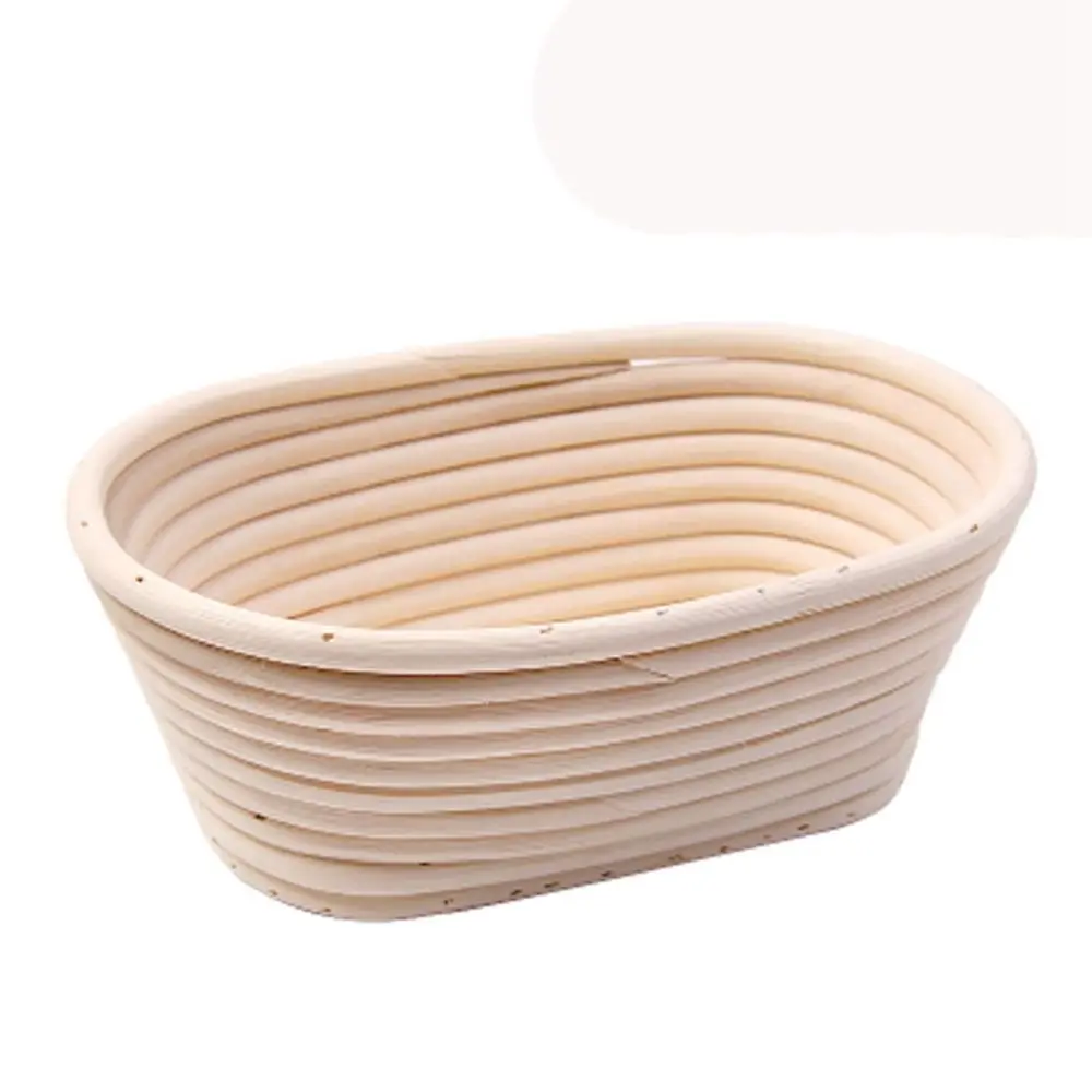 Natural Bread Fermentation Baking Supplies Mass Proofing Liner Baskets Wicker Rattan Basket Dough Rising Banneton Brotform