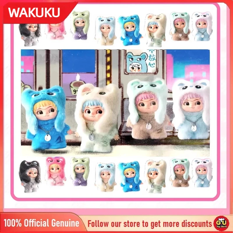 

Новая серия Wakuku 3.0 On A Roll, слепая коробка, куклы, милая фигурка, коллекционная и декоративная сумка, очаровательные аксессуары, брелок, игрушки, подарки