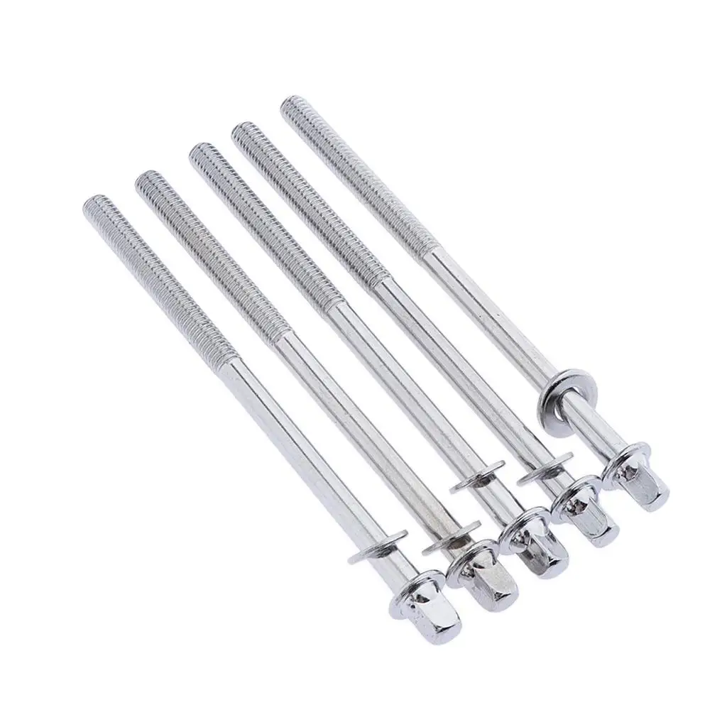 5 4inch Drum Tension Rods for Tom Snare Bass Drum Accessories