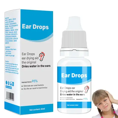 Ear Wax Removal Drops Organic Ear Drops For Ear Infect Adult Ear Aches Drops Earache Drops For Clogged Ears Fast Natural