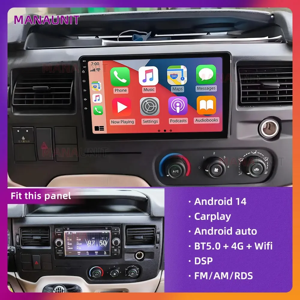 

Android 14 для Ford Focus/Transit 2005-2016 Автомобильный мультимедийный плеер, Carplay, авто, радио, навигация, GPS, стерео, головное устройство, Smart Voice