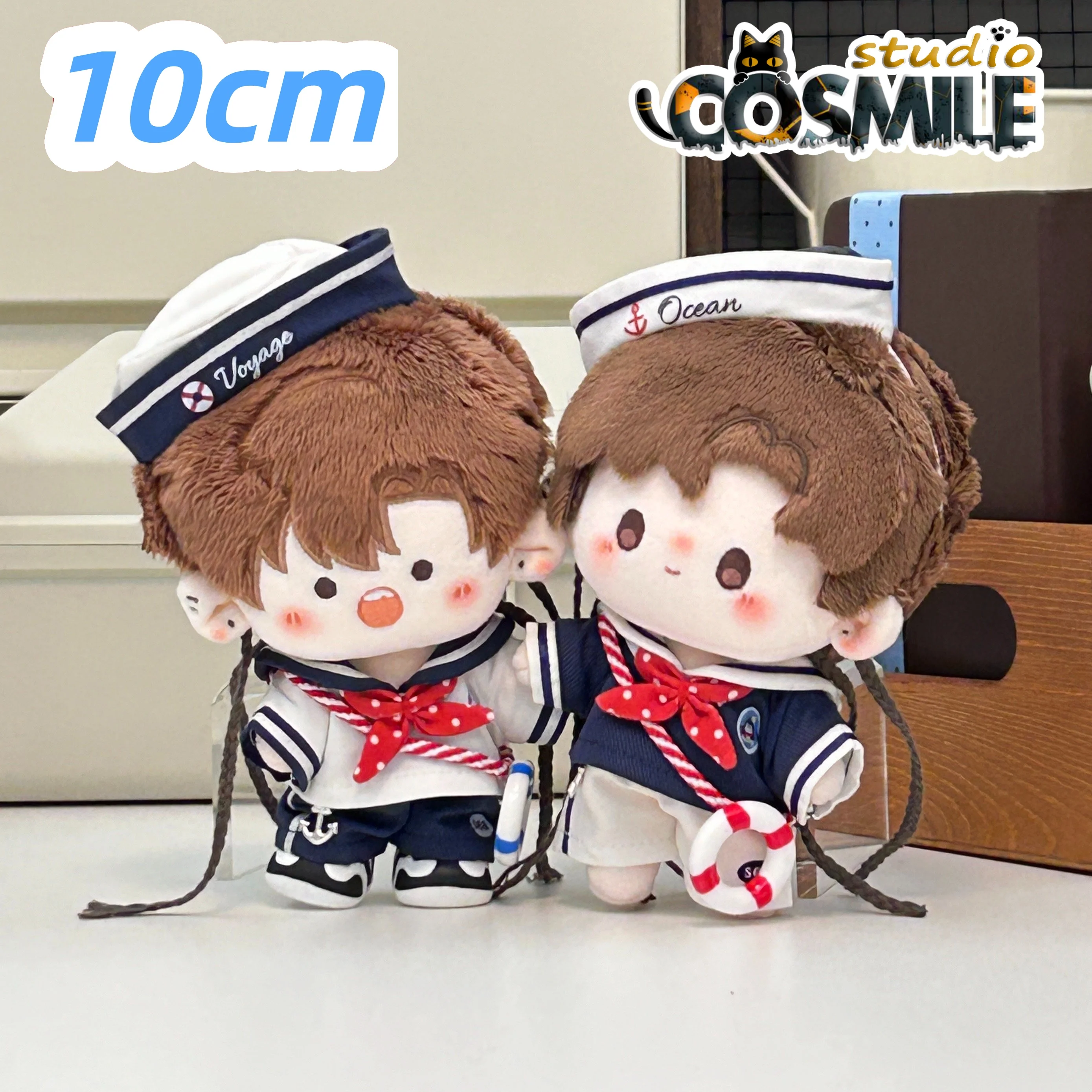 

Костюм моряка для кукол K-pop звезд, 10 см, плюшевая одежда для кукол, аксессуары для кукол, Мао