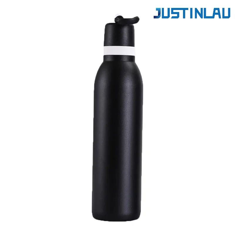 

JUSTINLAU 18oz/24oz Vacuum Flask Portable Thermos Cup Stainless Steel Vacuum Cup Cold&Hot Sport Pot Car Cup Travel Mug