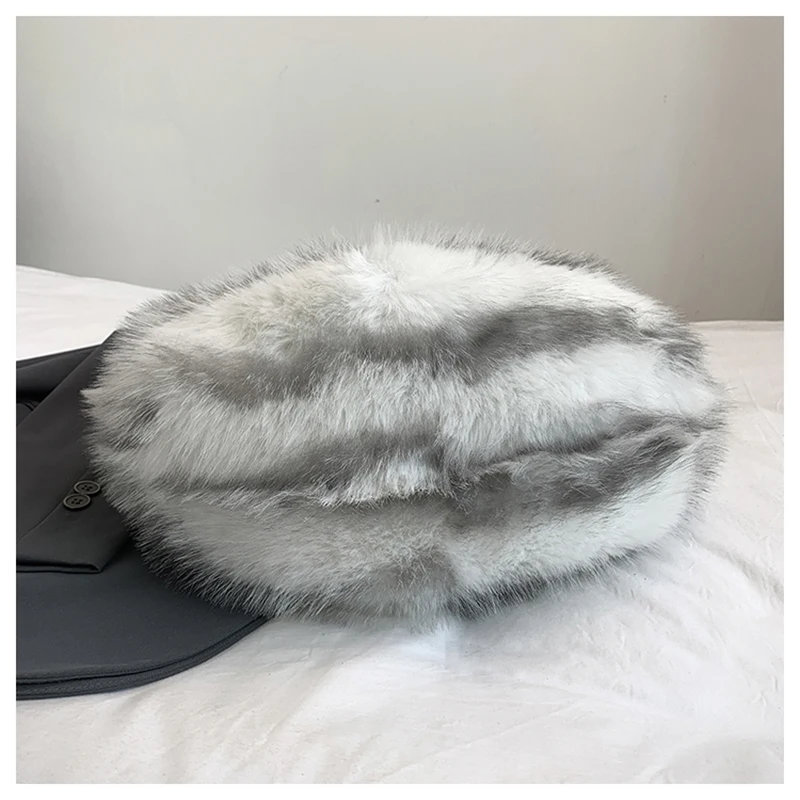 Bolsa de pelúcia texturizada de alta qualidade moda listras grande capacidade bolsa feminina 2025 outono/inverno nova bolsa de ombro versátil