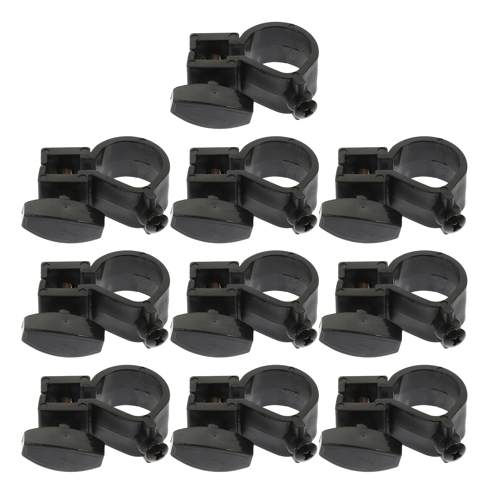 10Pcs Folding Easel Tray Holder Clips Metal Replacement Buckles for Tripod Easel Parts Support Outdoor Painting Accessories