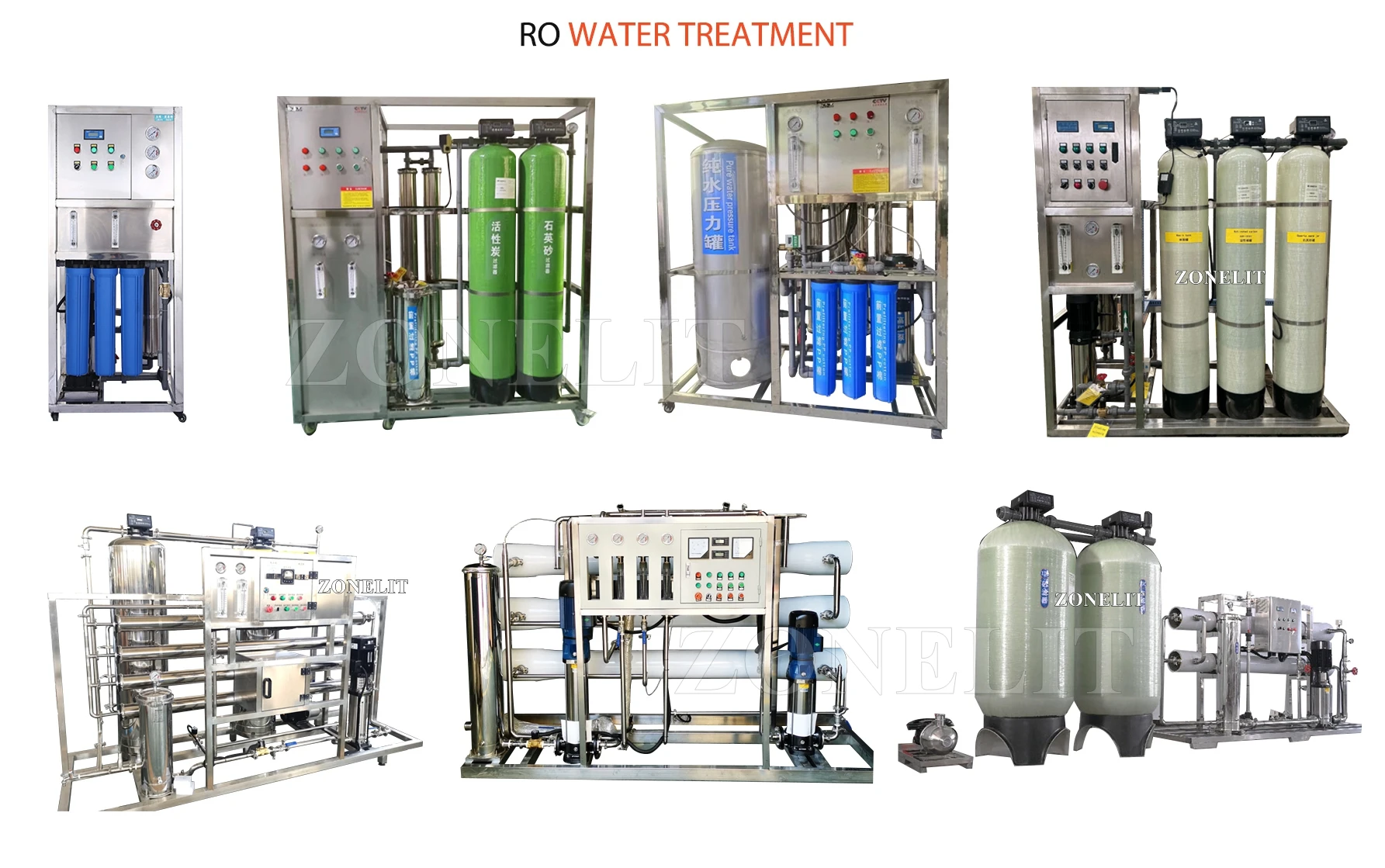 Osmosis Inversa Water Treatment Filtration System Water RO Purification Reverse Osmosis Water Filter System