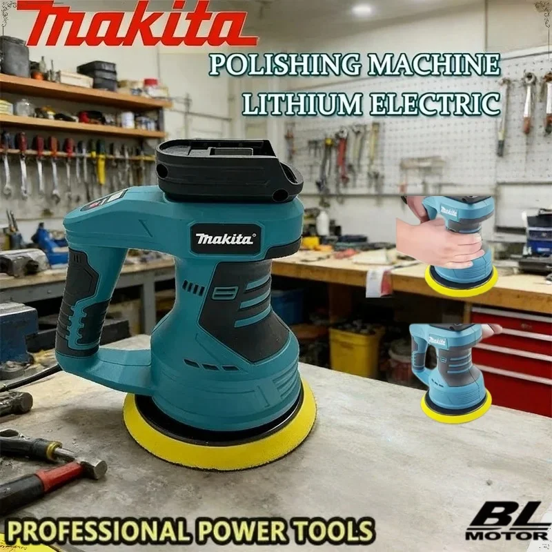 

Makita Power Tool Cordless Car Polisher 8 Gears Adjustable Auto Electric Waxing Sanding Sealing Glaze Tool