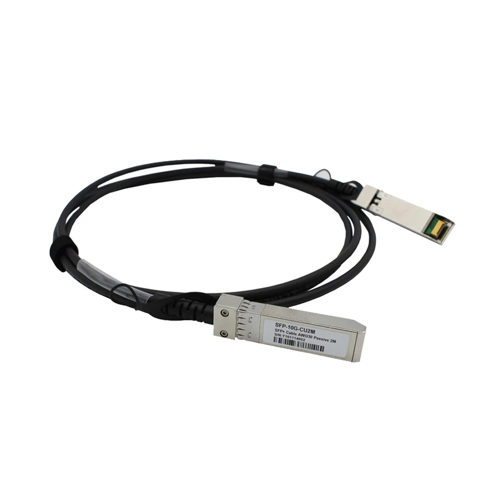10G SFP+ to SFP+ Active Copper Fiber Optical Cable 1m Direct Attach with AWG30 for IP Network