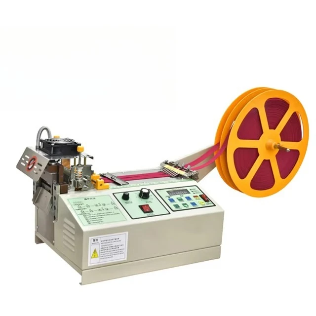 Factory Outlet Store Automatic Hot Knife Ribbon Webbing Cutter Cutting Machine