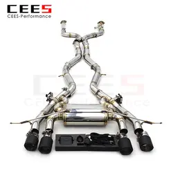 CEES Catback Exhaust for BMW M3/M4 G80/G82/G8X 3.0T 2019-2022 Stainless Steel Escape Exhaust Pipe Muffler Car Exhaust System