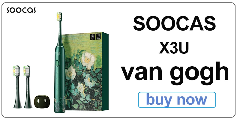 SOOCAS Original X3S Replacement Toothbrush Heads SOOCAS X3U/X3pro/D2/D3S/D5 Sonic Electric Tooth Brush Head Nozzle Jets