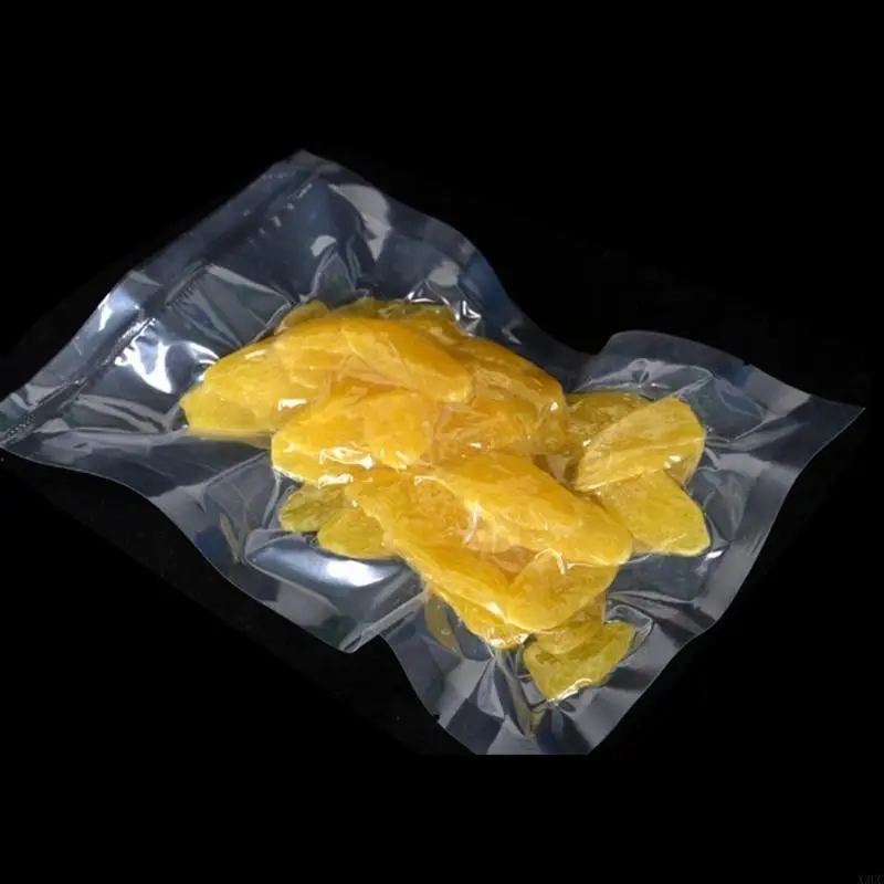 100pcs Vacuum Packaging Bag Clear Preservation Bag Transparent Household Sealed Versatiles Kitchenware X3UC