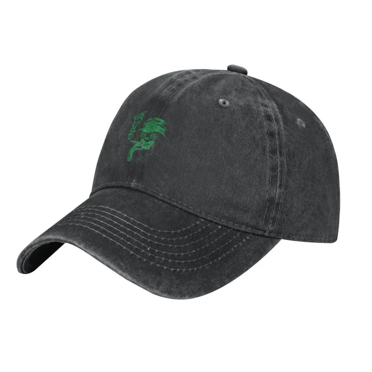 Gonzo-Chapeau de cowboy vert personnalisé pour hommes et femmes, chapeau de gentleman, casquettes de Noël, nouveau