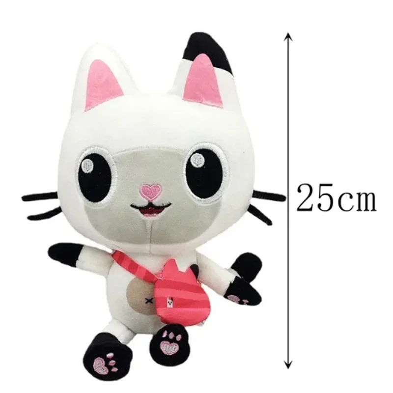 Hot Gabby Dollhouse Plush Toy Mercat Cartoon Stuffed Animals Smiling Cat Car Cat Hug Gaby Girl Dolls Kids Birthday Gifts