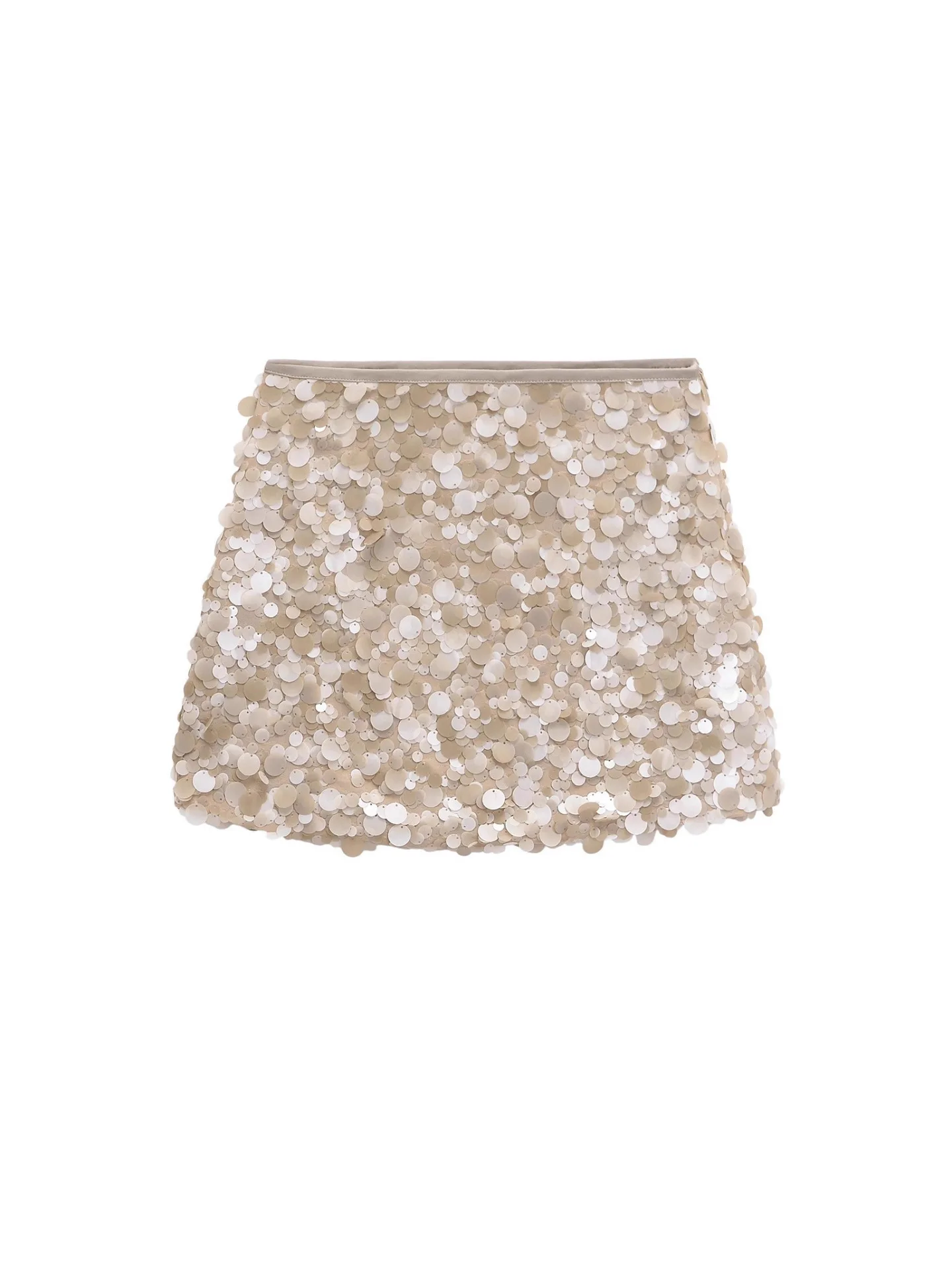 2026Women's Fashion Simple Versatile Slim-Fit Sequin Mini Dress