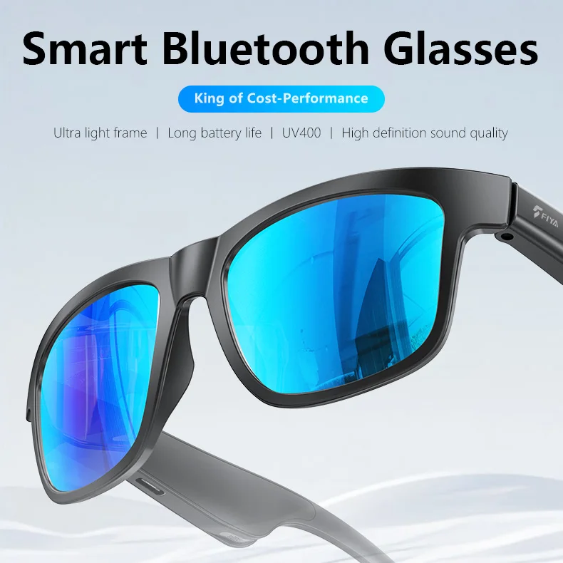 

2026 New AI Smart Audio Glasses Bluetooth 5.4 50H Standby 5H Playtime UV Protection Sports Headphones 5 Colors men women
