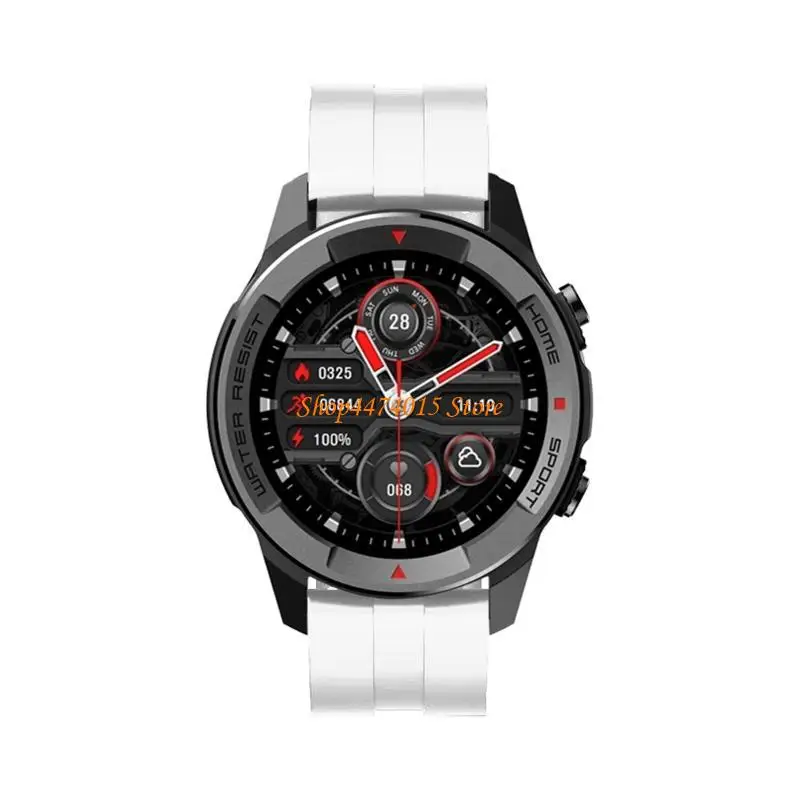 K1AAウォッチストラップリストバンドブレスレットMibro Watch X1用のブレス可能なスウェットプルーフX1