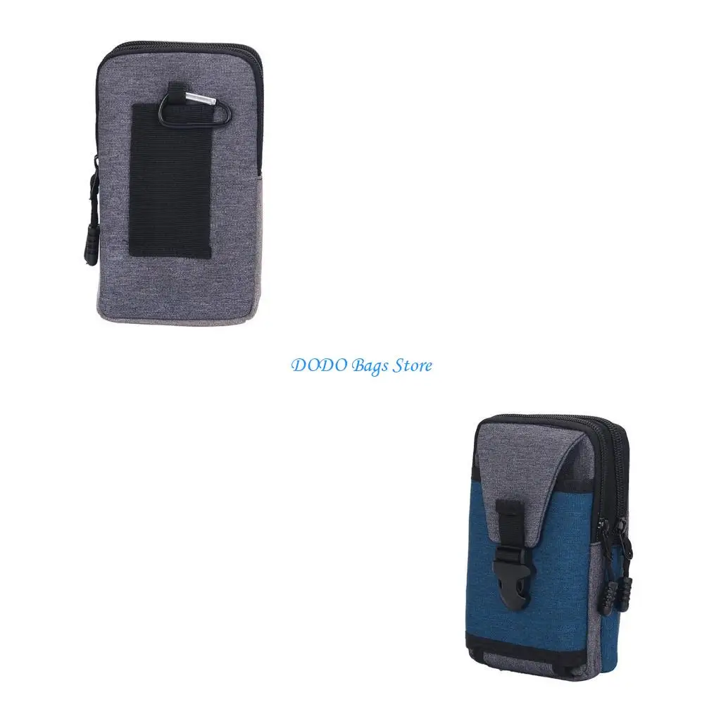 

Винтажная холщовая поясная сумка, кобура с петлей на ремне, чехол для телефона, кошелек для Cas