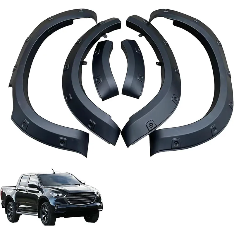 

Wheel Arch Fender Flares Compatible for Bt50 BT50 2021 2022 Double Cabin Mudguard Pick up Car Accessories