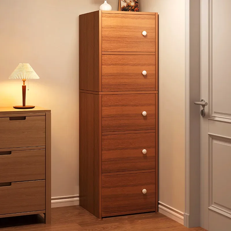 

Bucket cabinet, locker, chest cabinet, living room against the wall, narrow vertical cabinet, simple modern storage cabinet