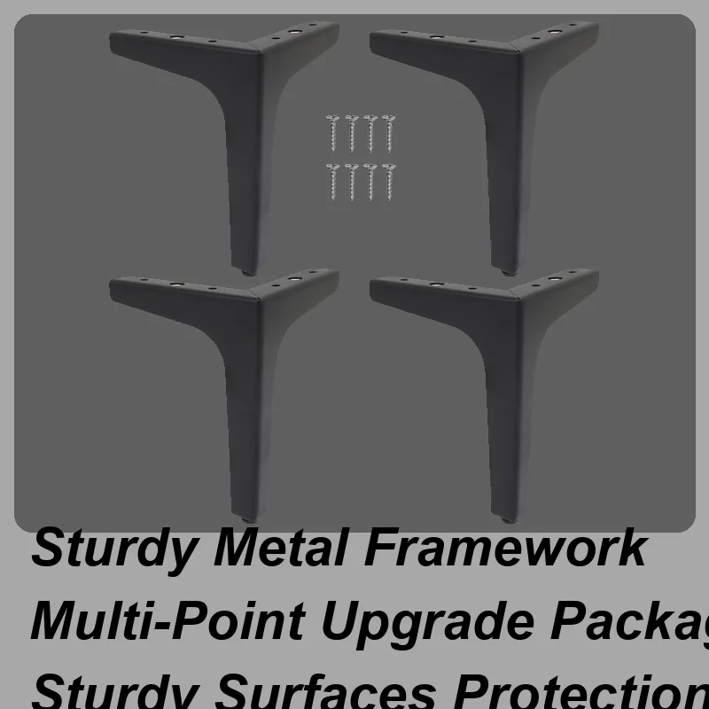 

Table Legs Metal Metal Legs For Tables Angled Industrial Base Heavy Duty Replacement For Furniture Home Counter Outdoor Kitchen