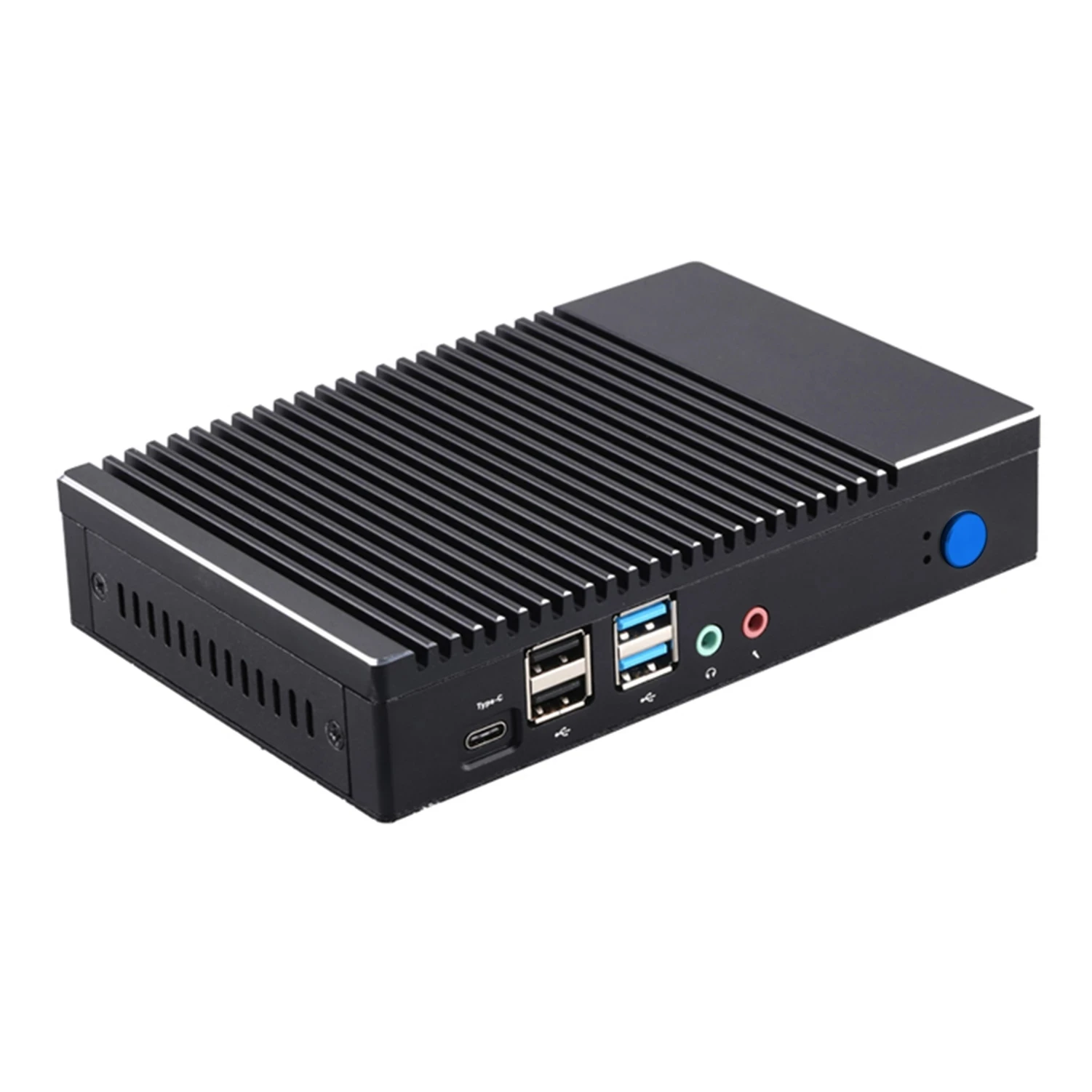 Amd A6-1450 Fanless Mini Pc 8Gb 512Gb HD8250 Barebone Htpc Ondersteuning Hd Vga 1000M Lan 6 * usb Office Mini Desktop Computer Windows10