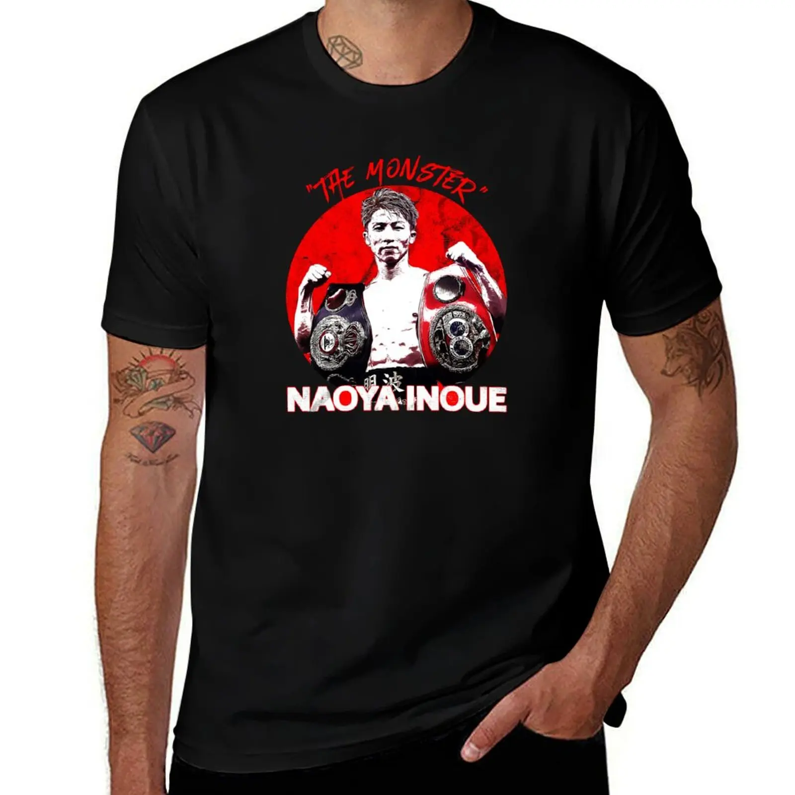 

Naoya Inoue vintage T-Shirt t shirts for man graphic funny T-Shirt