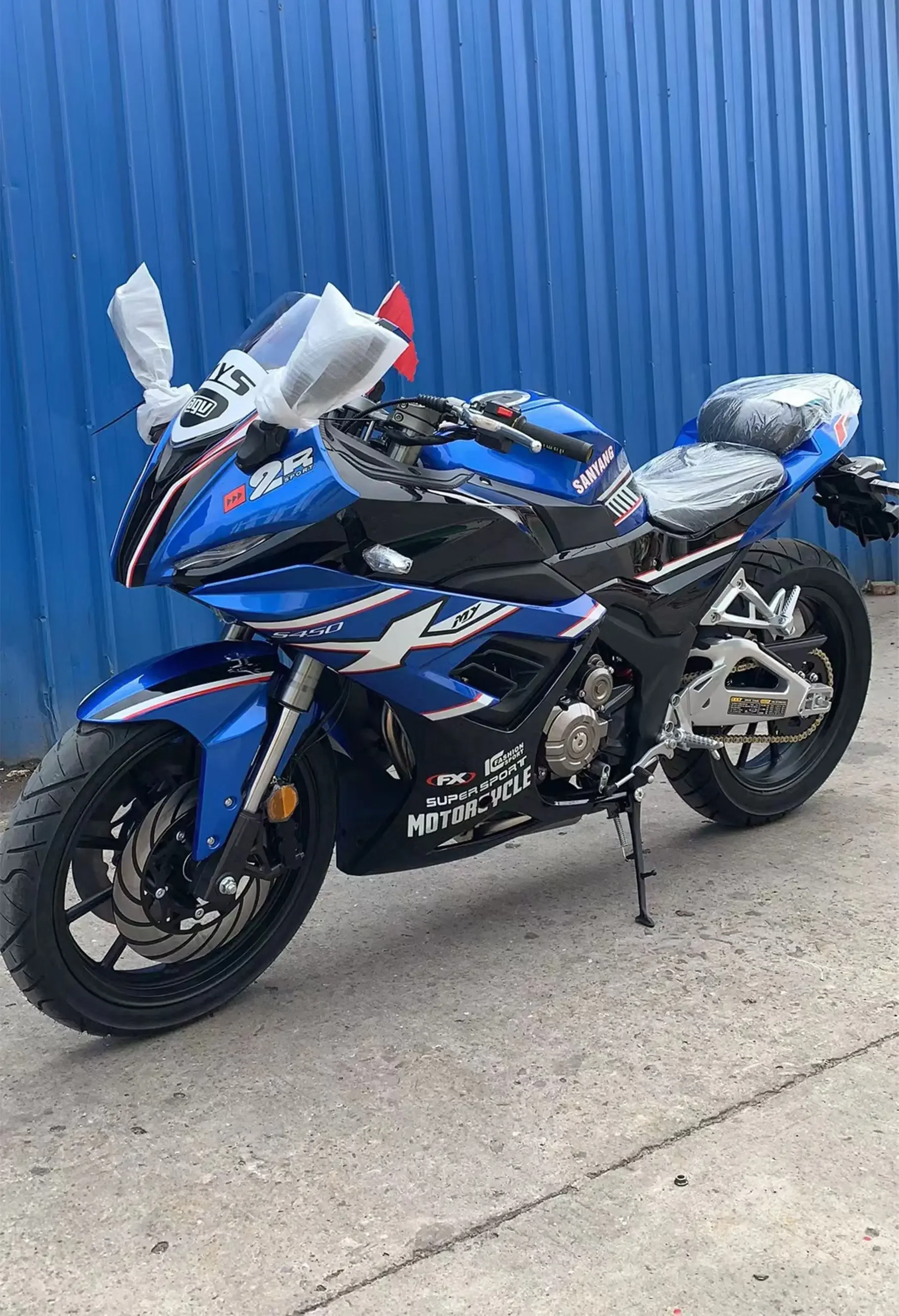 

ForTop Quality 400cc Double Cylinder Water Cooled Racing Sport Motorcycle With Zongshen Engine