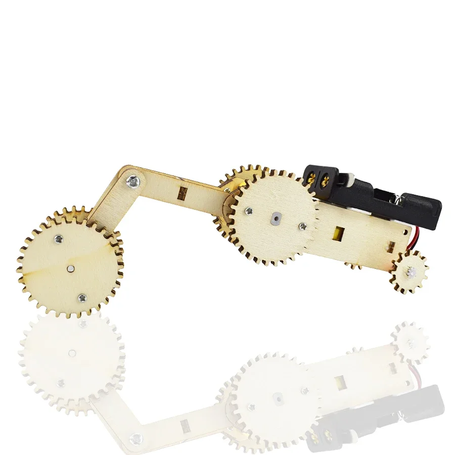 Forward and Backward Gear Car Science Toys Physics Experiment Set DIY Electrico Kit Gear Drives Technology Kids Educational Toys