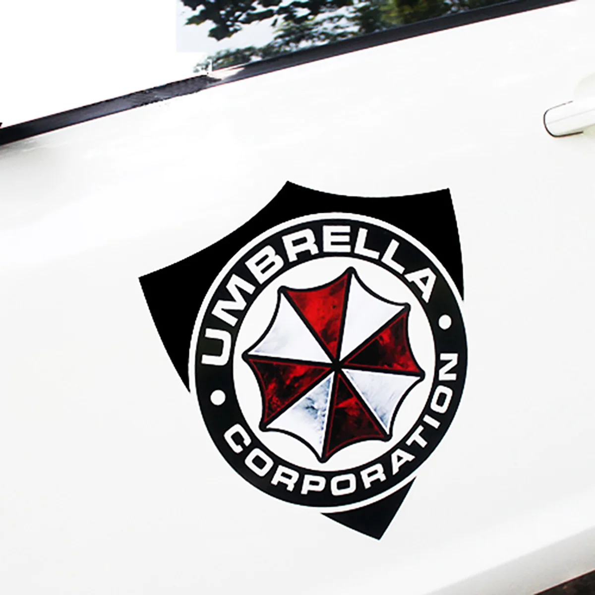 Resident Evil Shield Car Door Decoration Decals Die Cut Vinyl Suv Camper Auto Decor Stickers Accessories