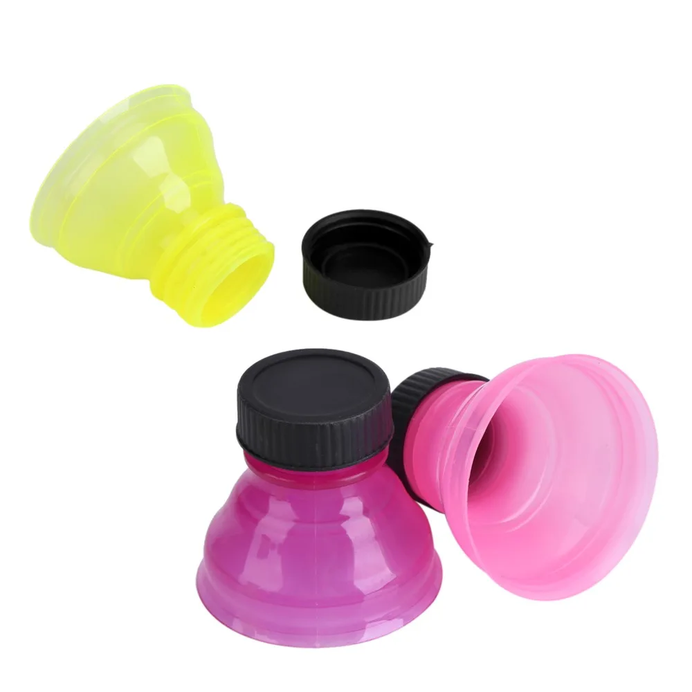 6Pcs Practical Plastic Can Sealing Lids Dia 6cm Different Colors Beverage Can Caps Spill Stopper Can Lid Household Daily Use