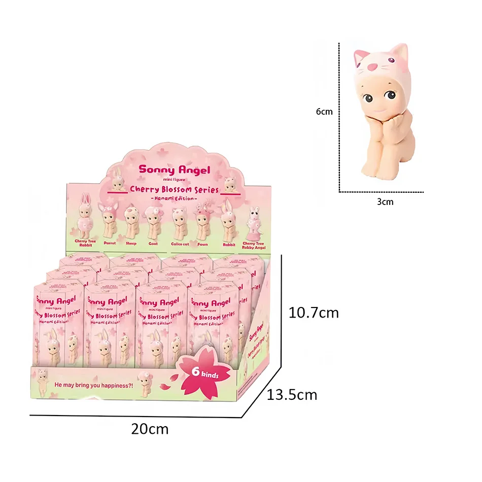 حار بيع مشمس الملاك زهر الكرز سلسلة صندوق أعمى شخصيات كرتونية الحلي دمى المشجعين الأطفال هدية صندوق أعمى عشوائي #6