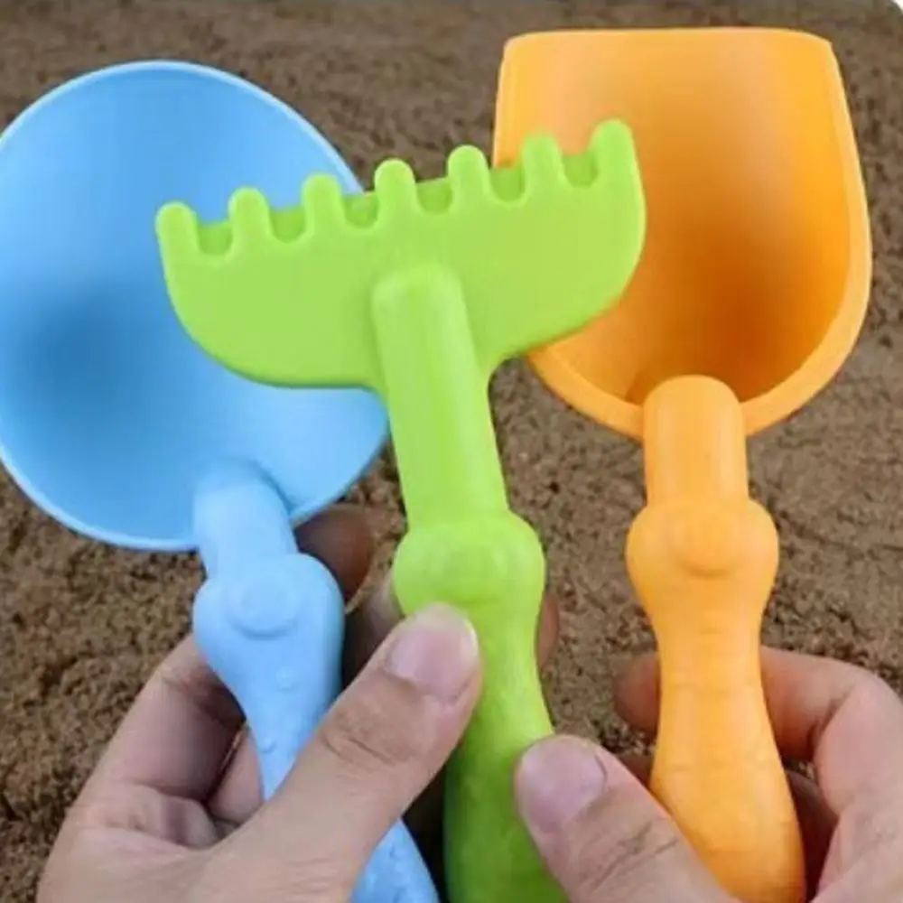 1 Set Shovel Water Game Bucket Beach Sand Play Toys ABS Shovel Beach Bucket Toys Portable Lightweight Beach Play Toys Children