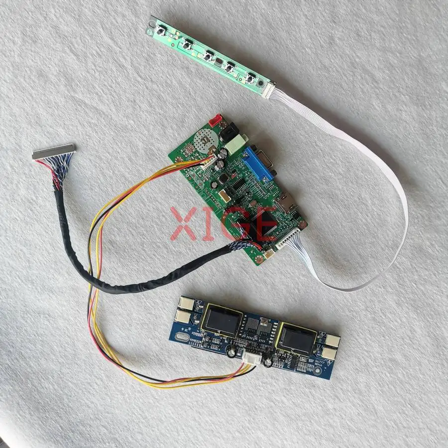 

Плата контроллера монитора для LM170E03 LM170E01 SVA170SX01TB LM170E02 1280*1024 HDMI+VGA 1280x1024 LVDS 30Pin 4CCFL DIY Kit